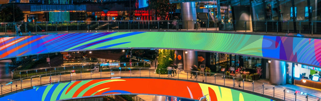 FLEX WAVE Flexible Rental LED Display Screen – 360DigitalSignage