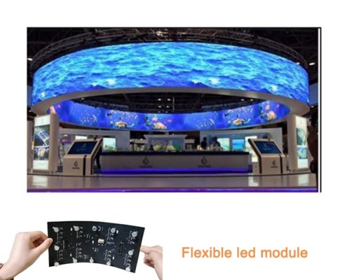grundigt Vejrudsigt ulækkert Flexible LED Screen Display LED Video Curtain | 360DS